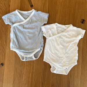 Baby Mori Short Sleeve Kimono Onesie Bundle